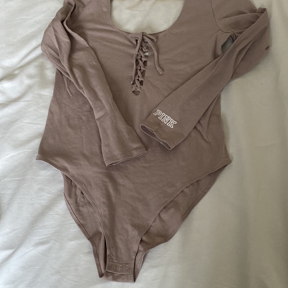 PINK Victoria's Secret Tops - PINK Victoria’s Secret bodysuit